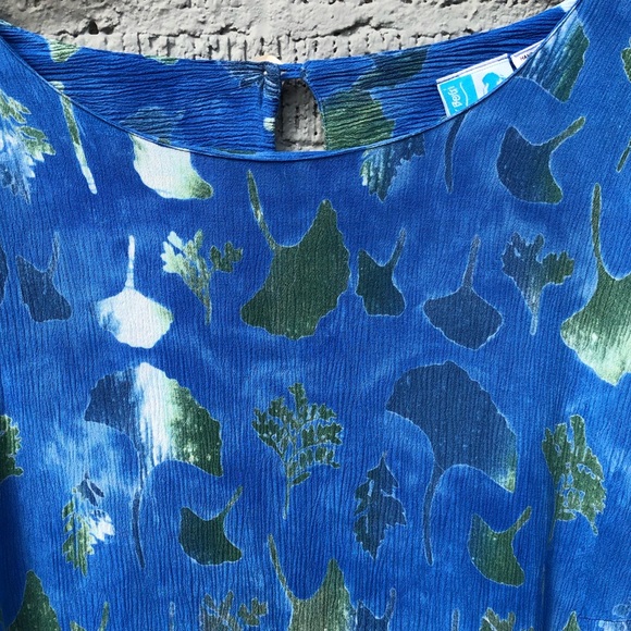 Buster N’ Begi Maxi Dress Blue Size 3X - Picture 2 of 5